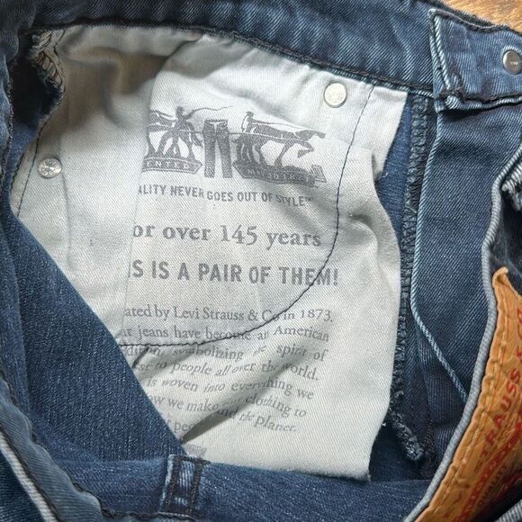 Levi’s 512 Mens Slim Taper Jeans Denim size W29 x L32 - Picture 8 of 12